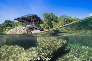 Split shot image taken at our resort in Manado, Indonesia by Nick Blake 